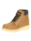 Establo Men's Moc Toe Work Boot – Honey Nubuck/Suede