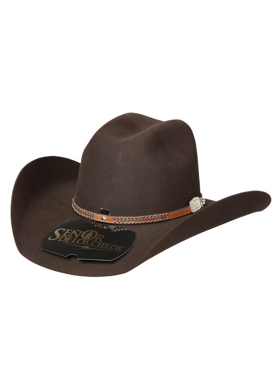 50X Señor de los Cielos Felt Cowboy Hat | Texana de Fieltro