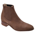 Men's Nubuck Charro Ankle Boots – Handcrafted Mexican Chelsea-Style Western Boots