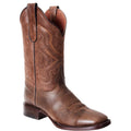 Napa Brown Square Toe Cowboy Boots