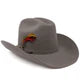 Texana 6X Cuernos Chuecos Dos Carnales – Grey Granite Wool Cowboy Hat