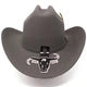 Texana 6X Cuernos Chuecos Dos Carnales – Grey Granite Wool Cowboy Hat